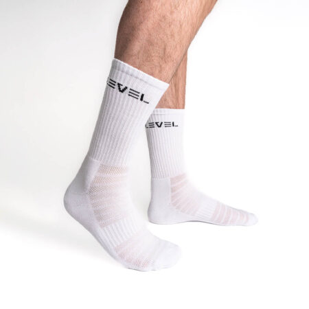 Valkoiset urheilusukat